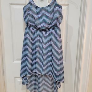Multi colored fun patterned dress